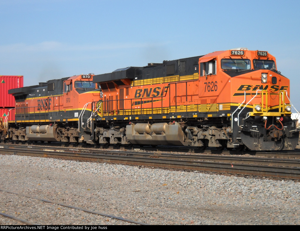 BNSF 7626 East